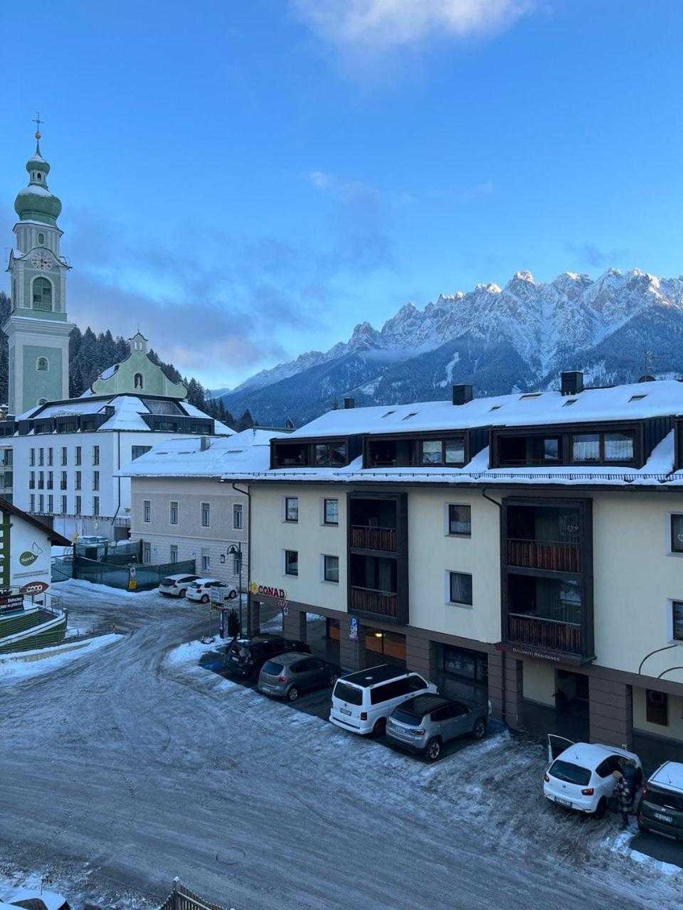 Stroblhof Toblach-Dobbiaco Bagian luar foto