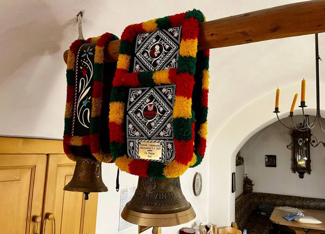 Stroblhof Toblach-Dobbiaco Bagian luar foto
